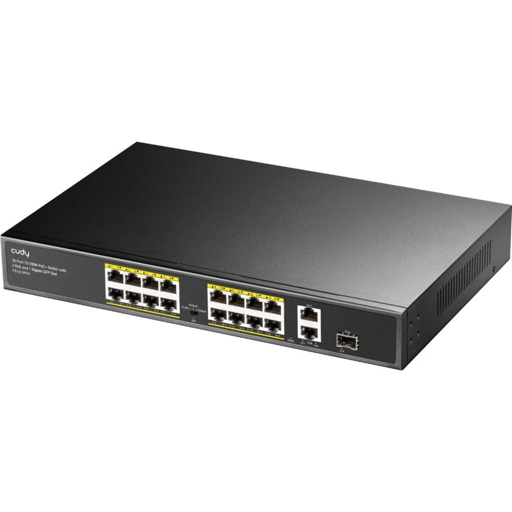 Cudy 16-poorts 10 100M PoE+-switch