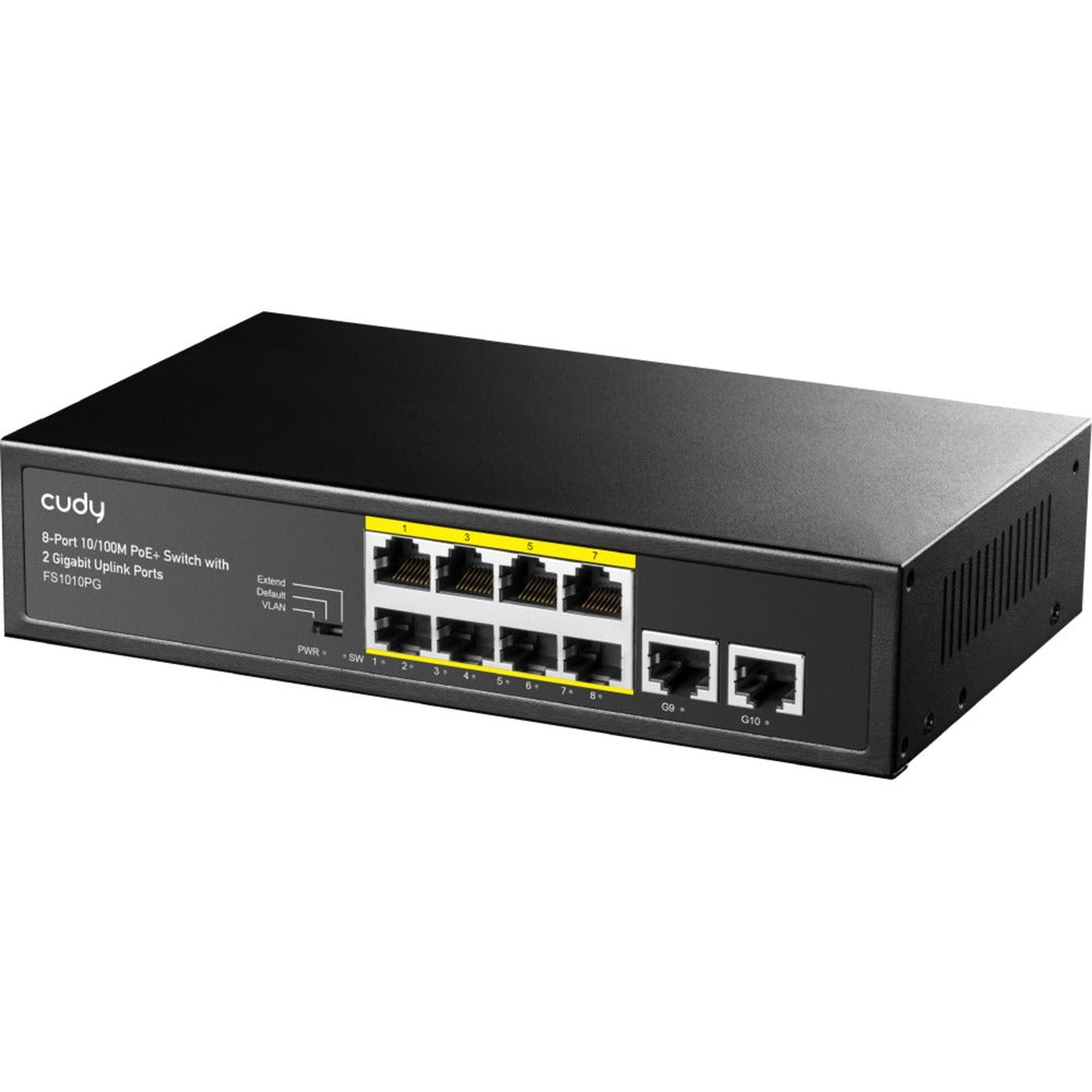 Cudy 8-poorts 10 100M PoE+-switch