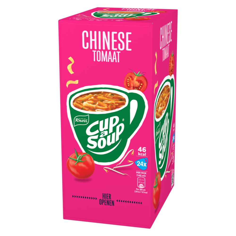 Cup-a-soup knorr chinese tomaat (24x 140ml)