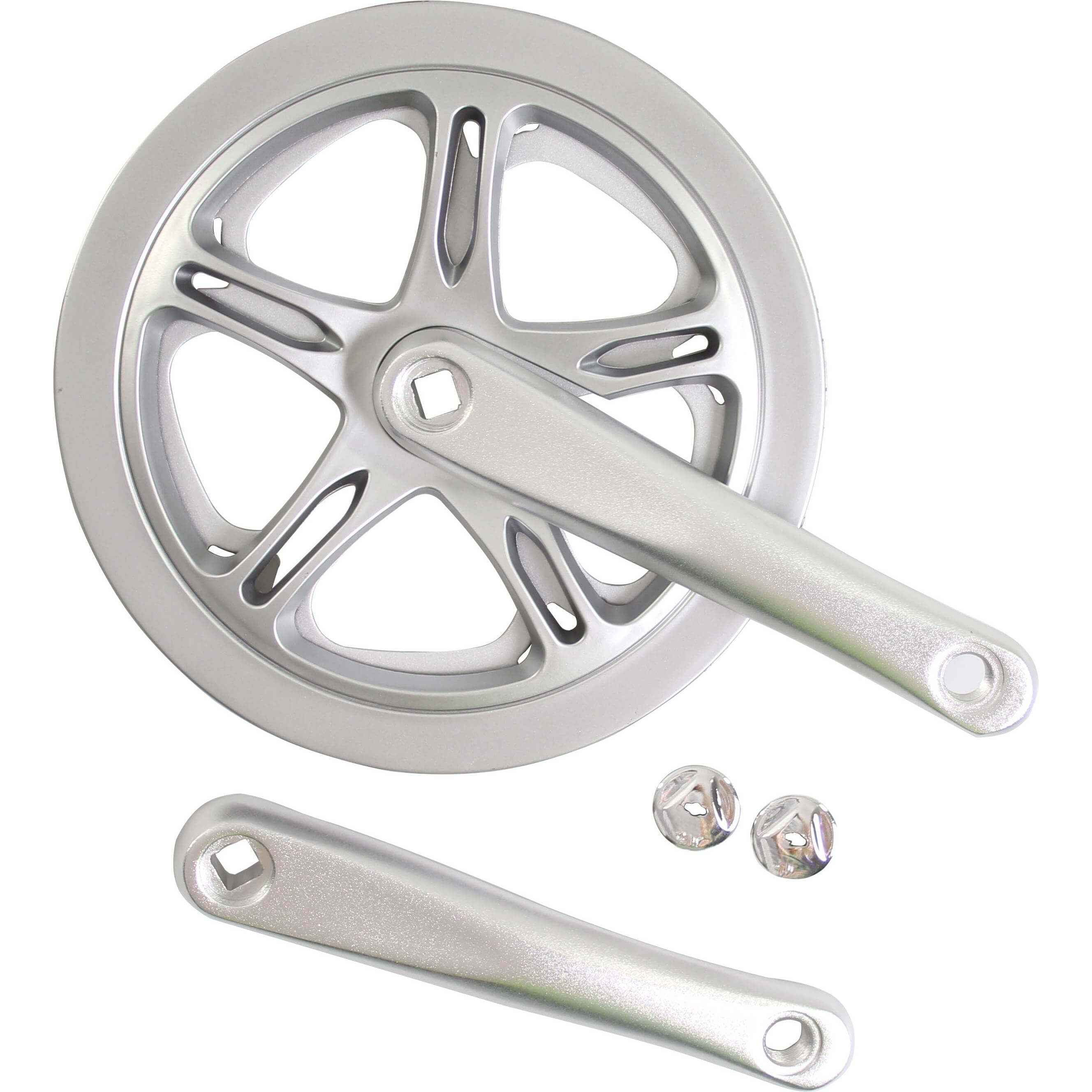 Pédalier Dahon 52T 3 32 mono plateau jante argent