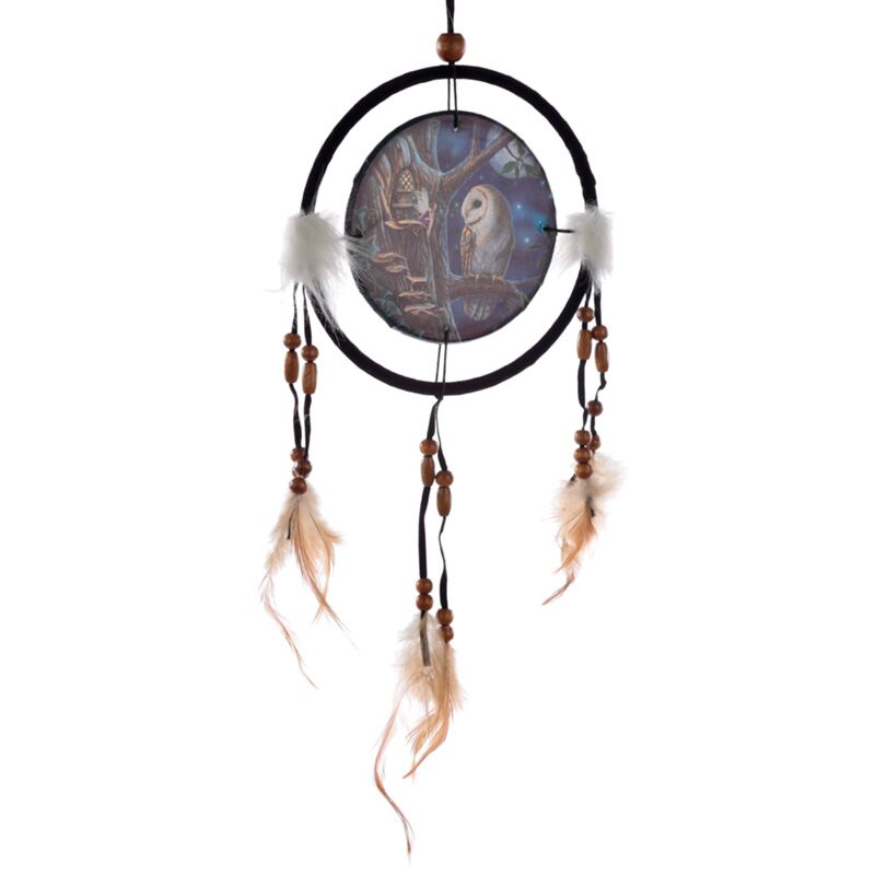 Lisa parker sprookjes uil fee dromenvanger 16cm