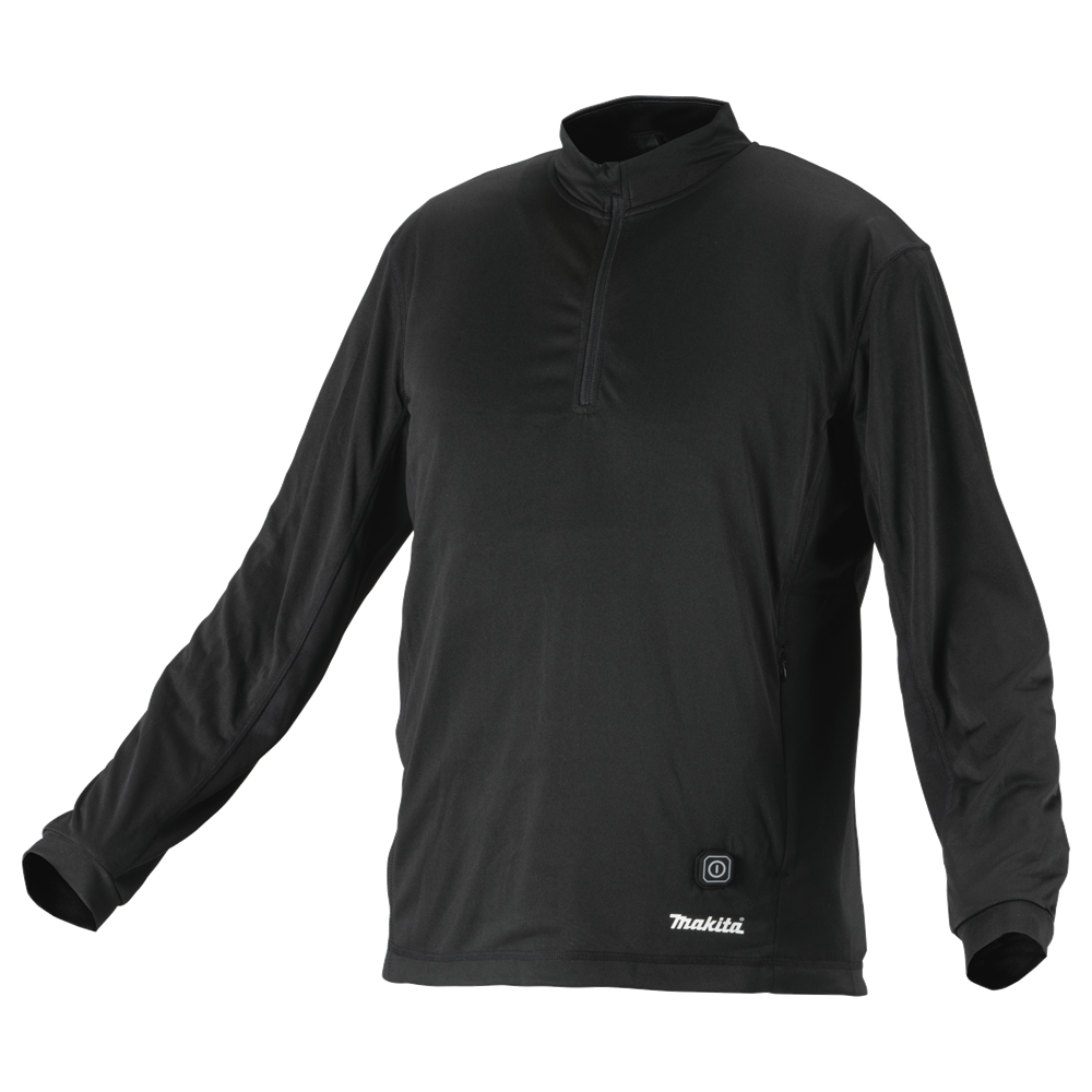 Makita verwarmd ondershirt met rits m - dcx201cm