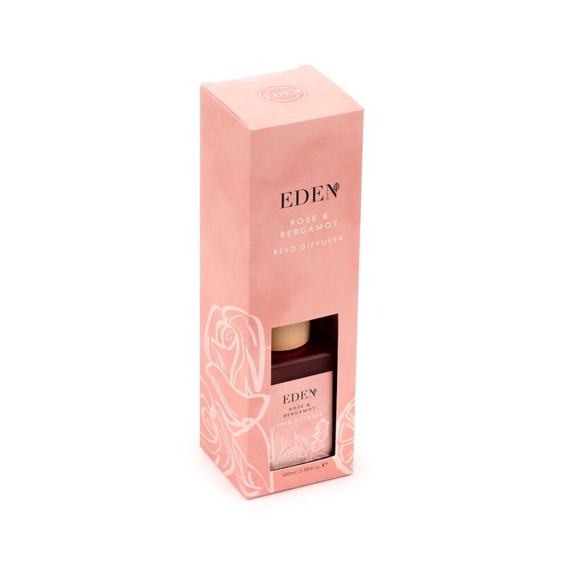 Eden roos bergamot 100ml geurstokjes