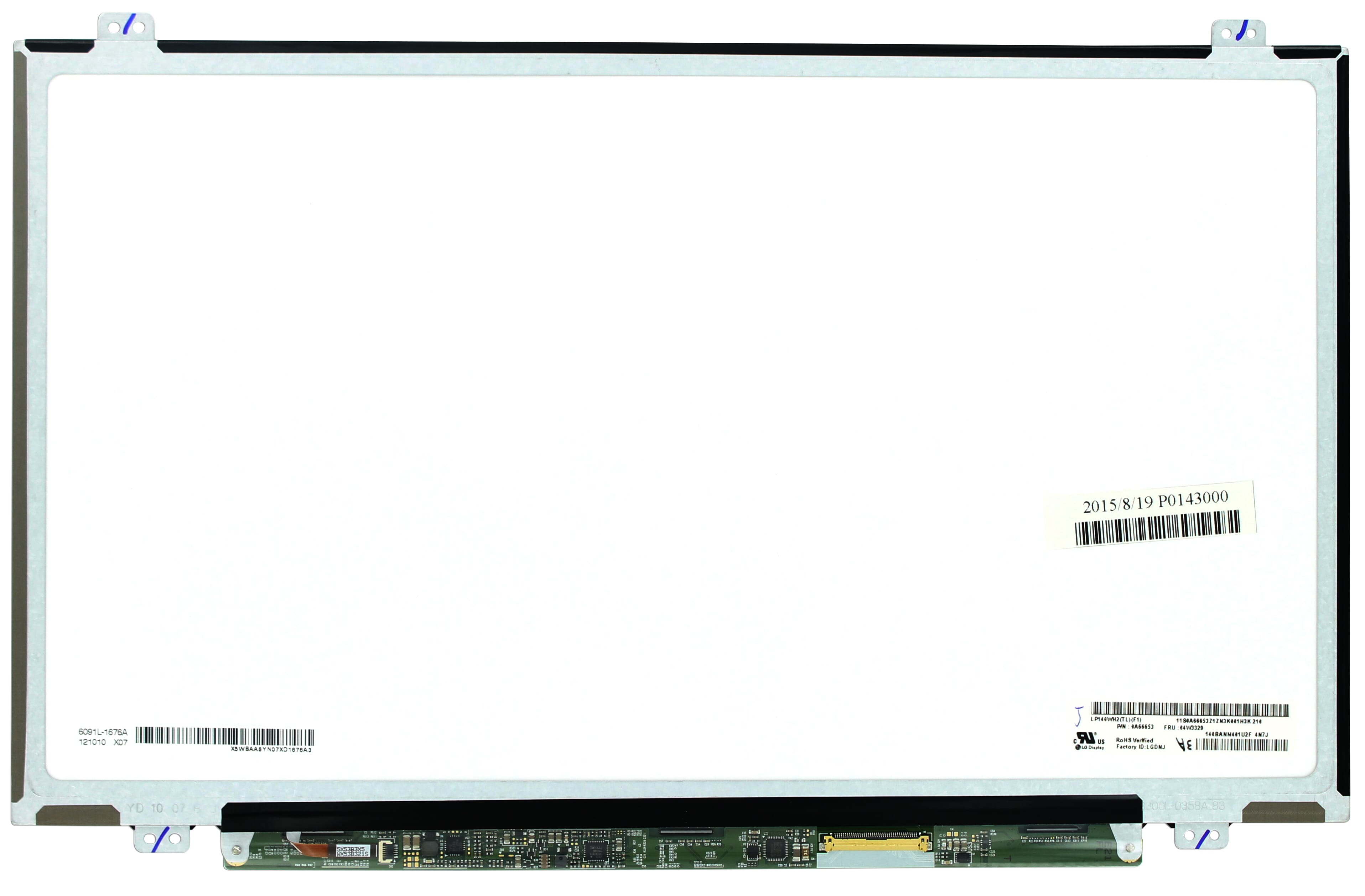Oem 14,0 inch lcd-scherm 1366x768 mat 40pin