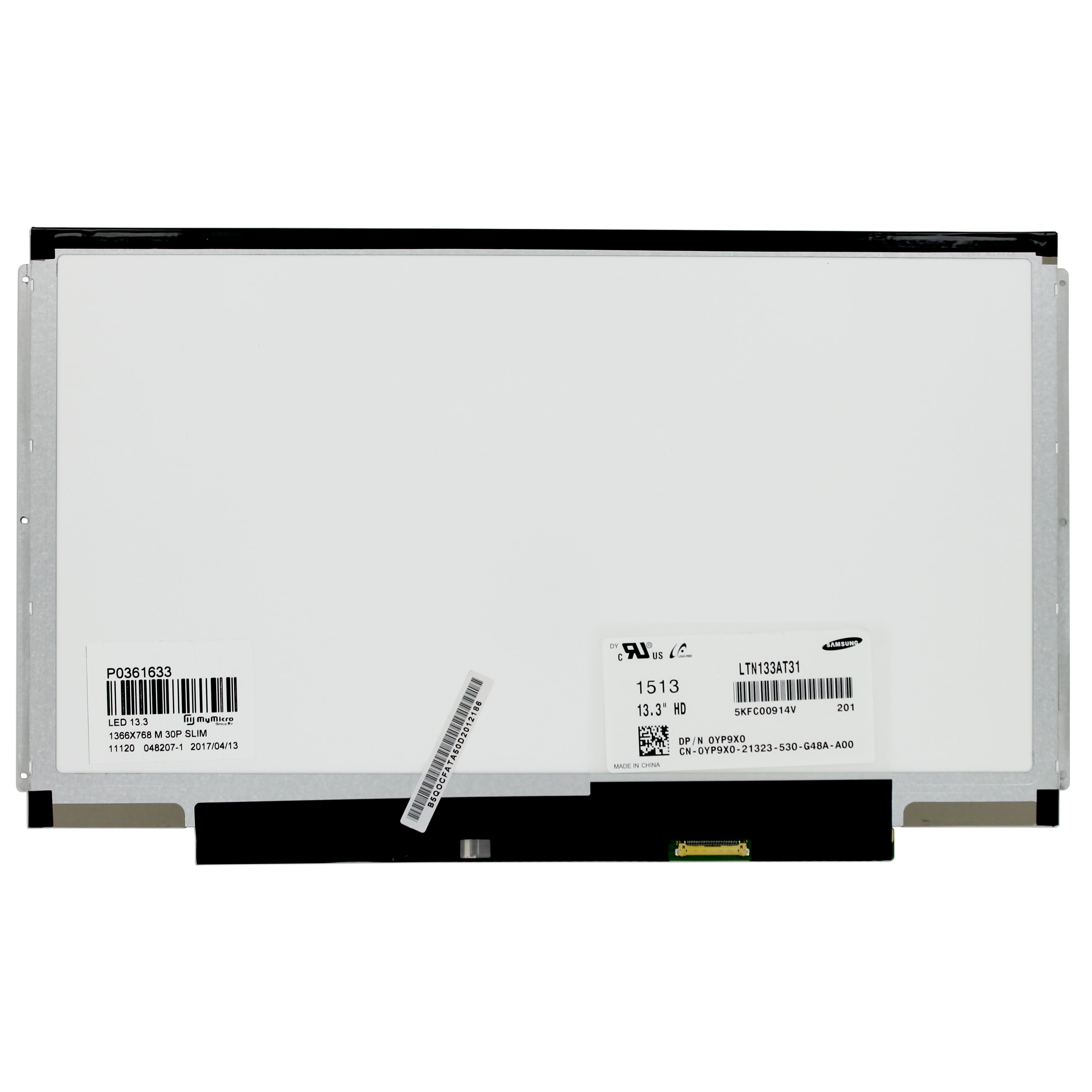 Oem 13,3 inch lcd-scherm 1366x768 mat 30pin edp
