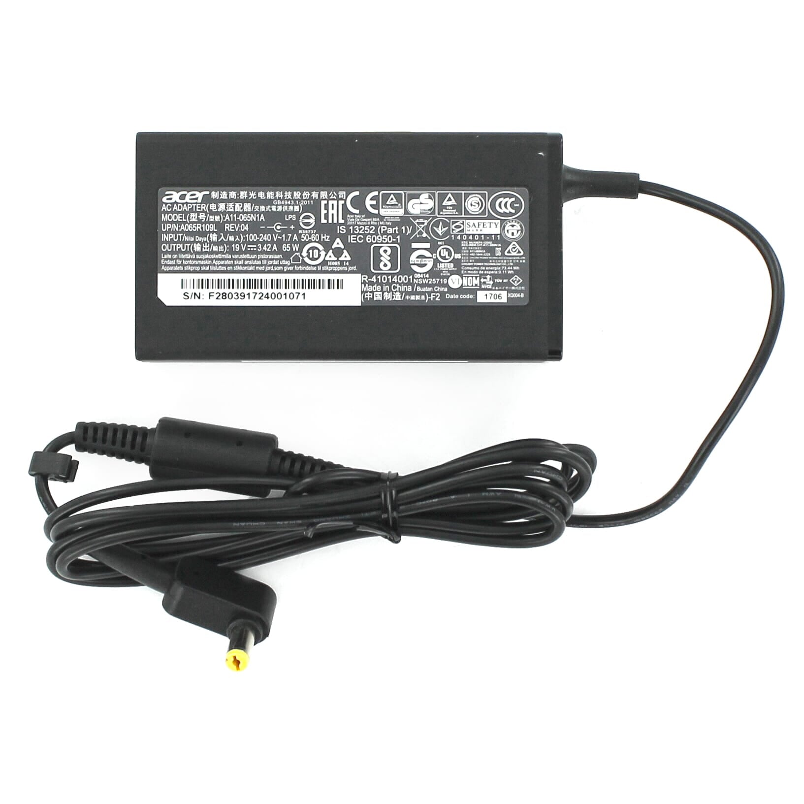 Acer Laptopadapter 65W