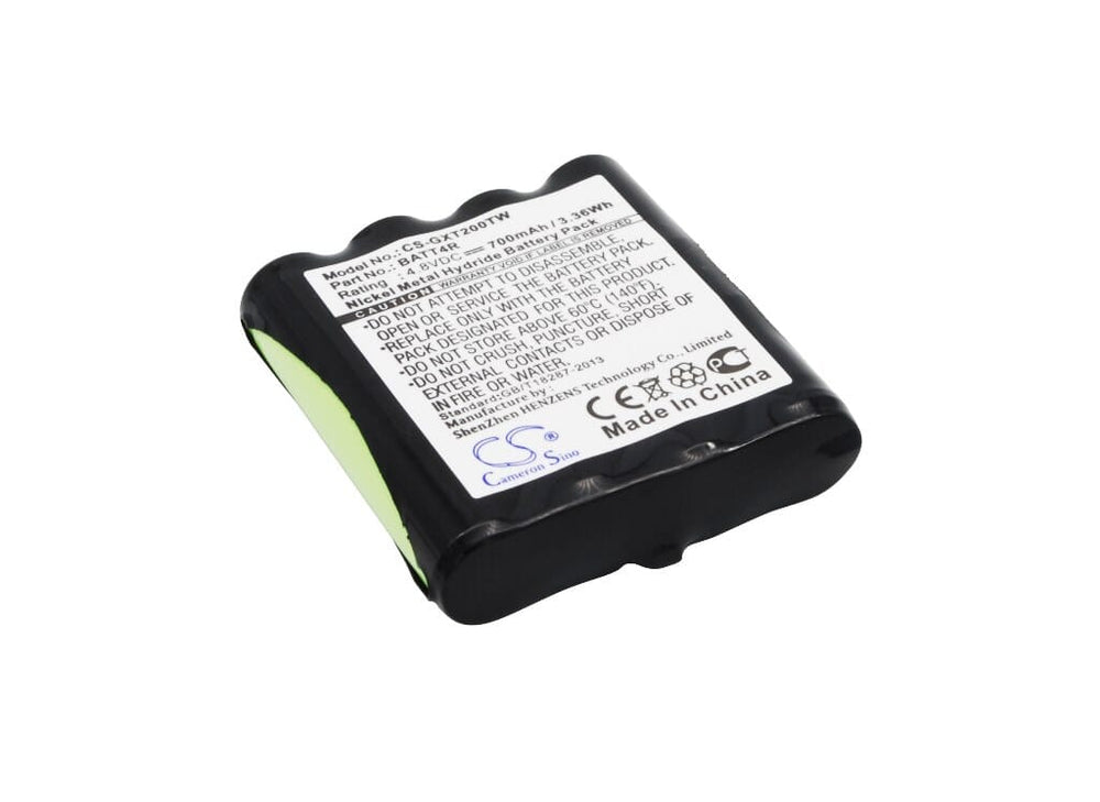 Blu-basic portofoon accu 4.8v 700mah ni-mh