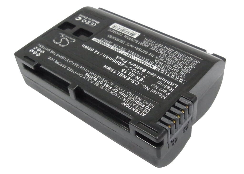 Vervanging Digitale Camera Accu 7.0V 2000mAh Li-ion Voor Nikon