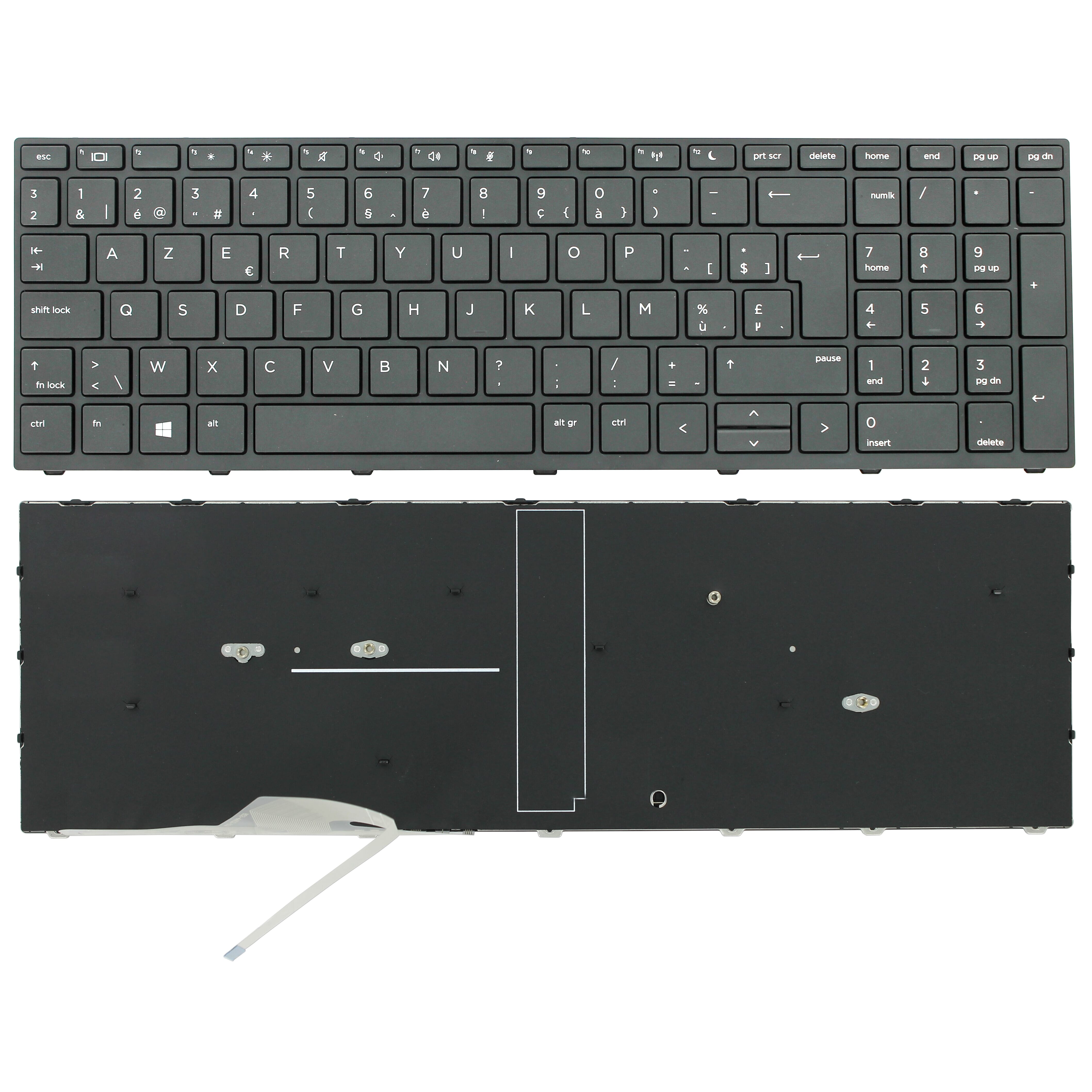 HP laptop toetsenbord azerty be