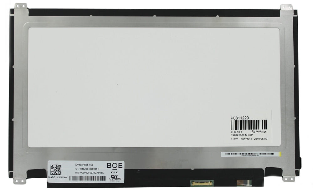 Oem 13,3 inch lcd-scherm 1920x1080 mat 30pin edp, ips