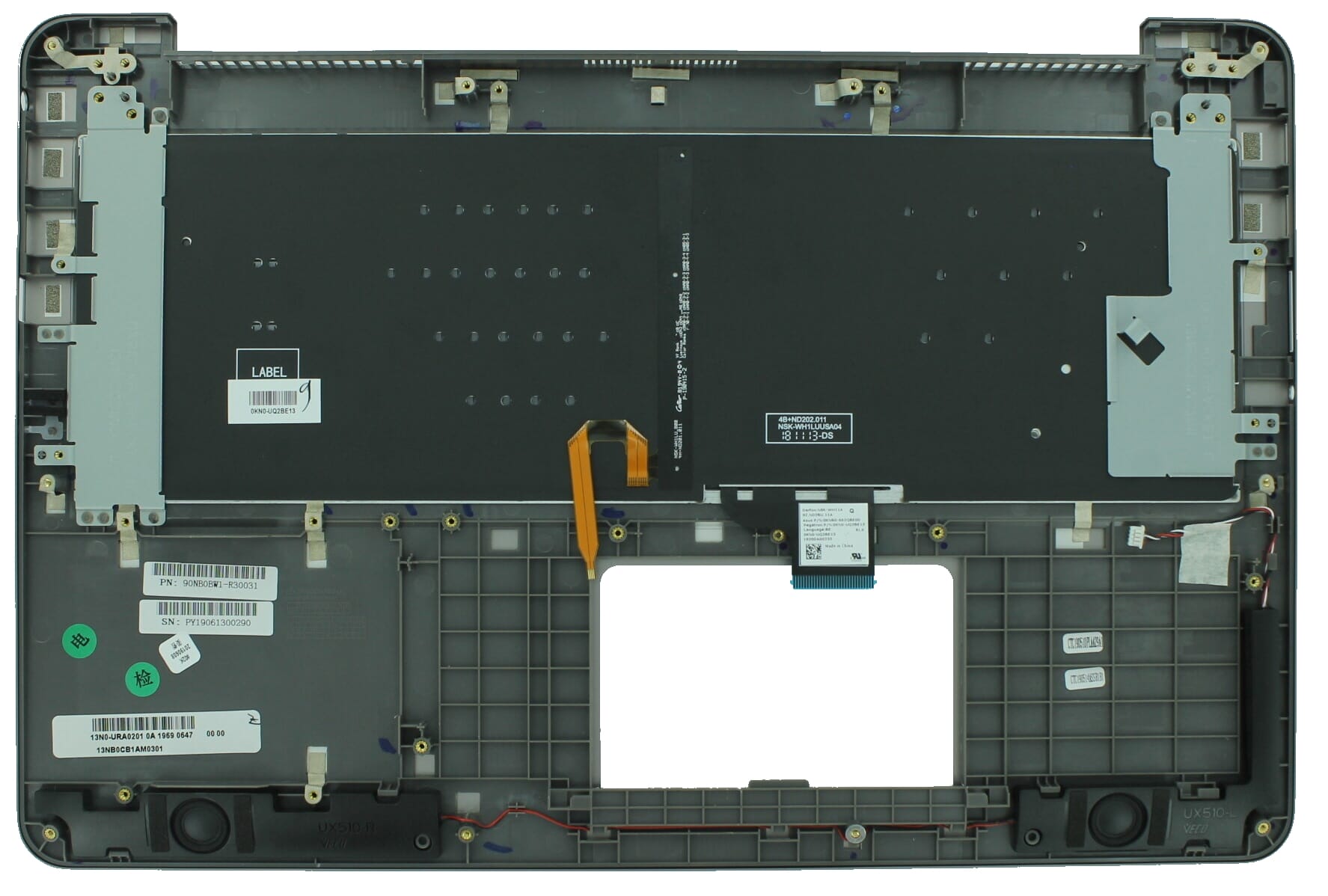 Asus laptop toetsenbord azerty be