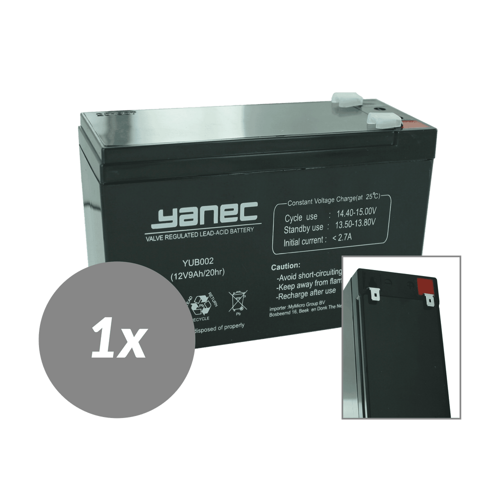 Yanec ups batterij vervanging rbc17 (excl. kabels)