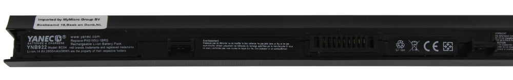 Yanec laptop accu 2600mAh