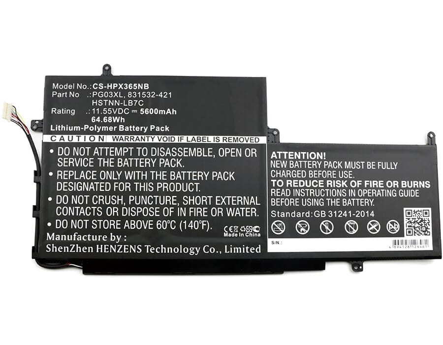 Vervangende laptopaccu 5600mAh