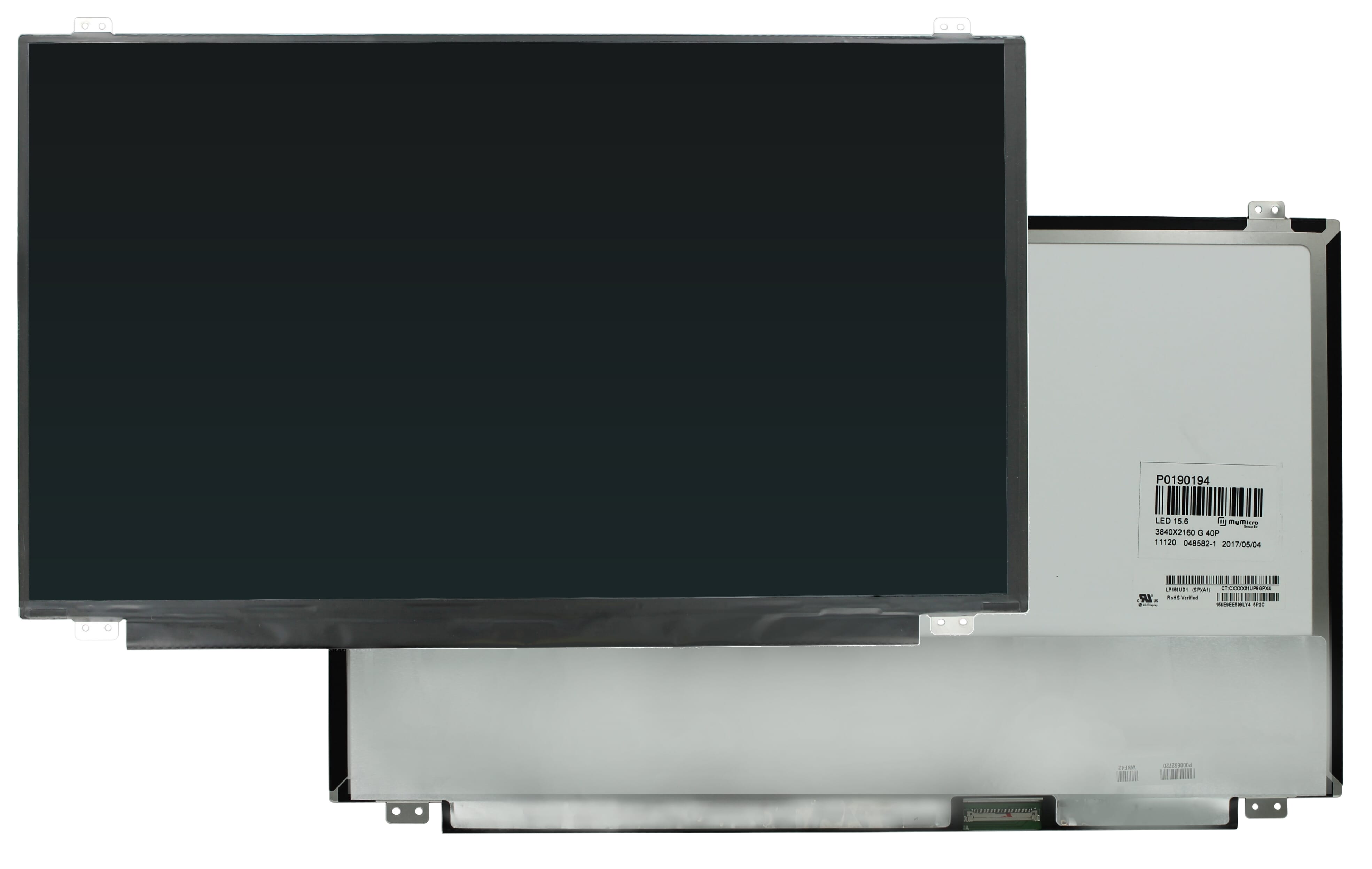 OEM 15,6 inch LCD-scherm 3840x2160 Eikel 40Pin eDP, IPS