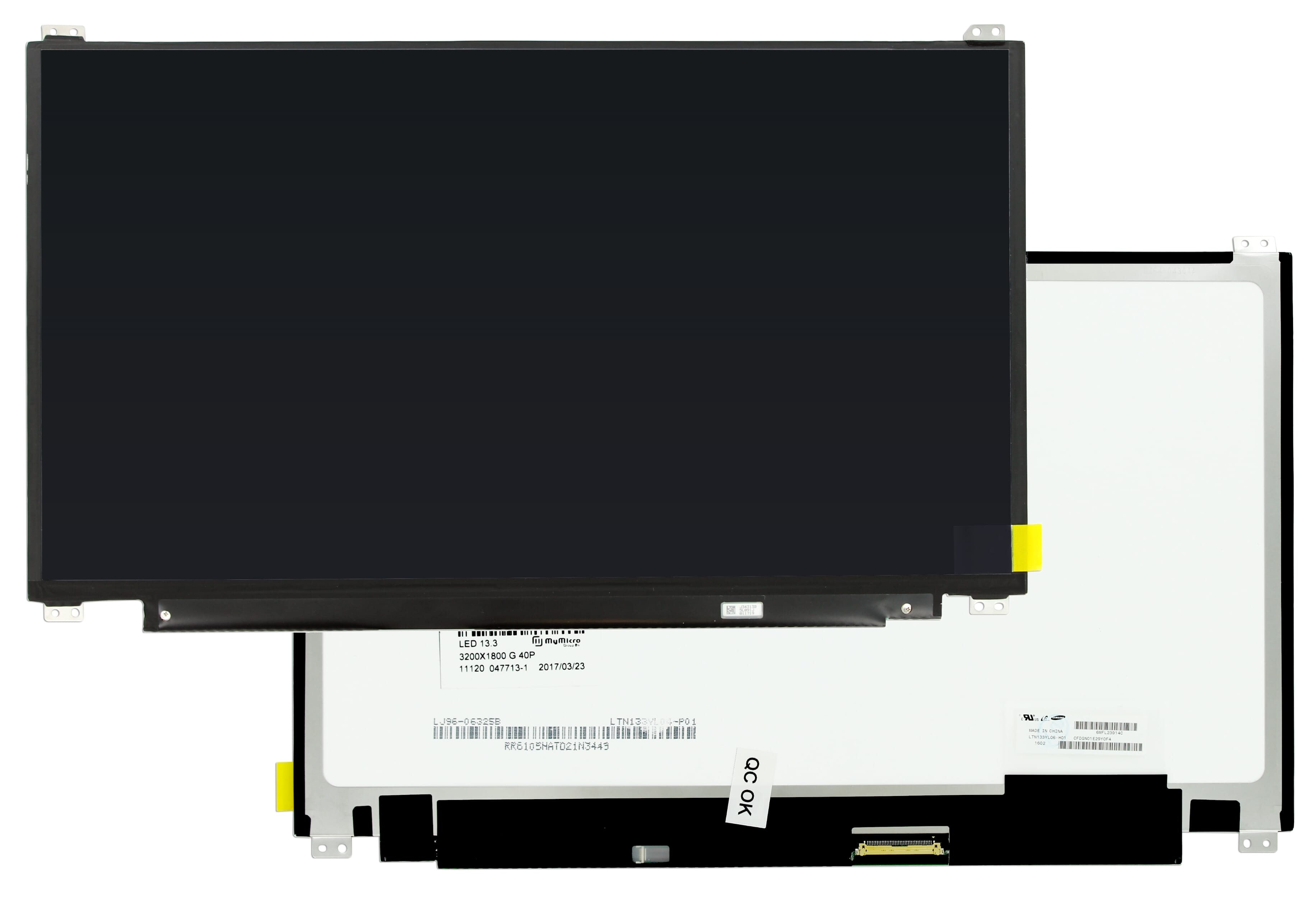 OEM 13,3 inch LCD-scherm 3200x1800 eikel 40-pins
