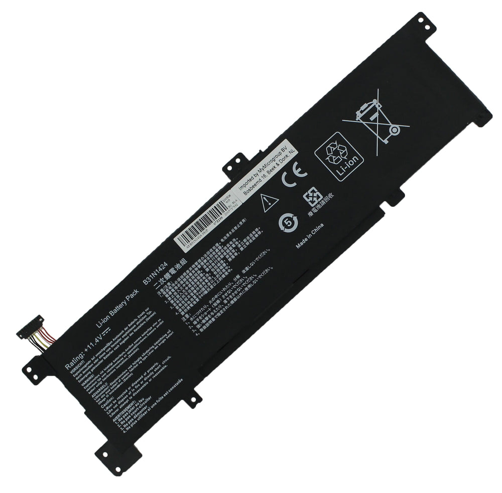 Vervangende laptopaccu 3400mAh