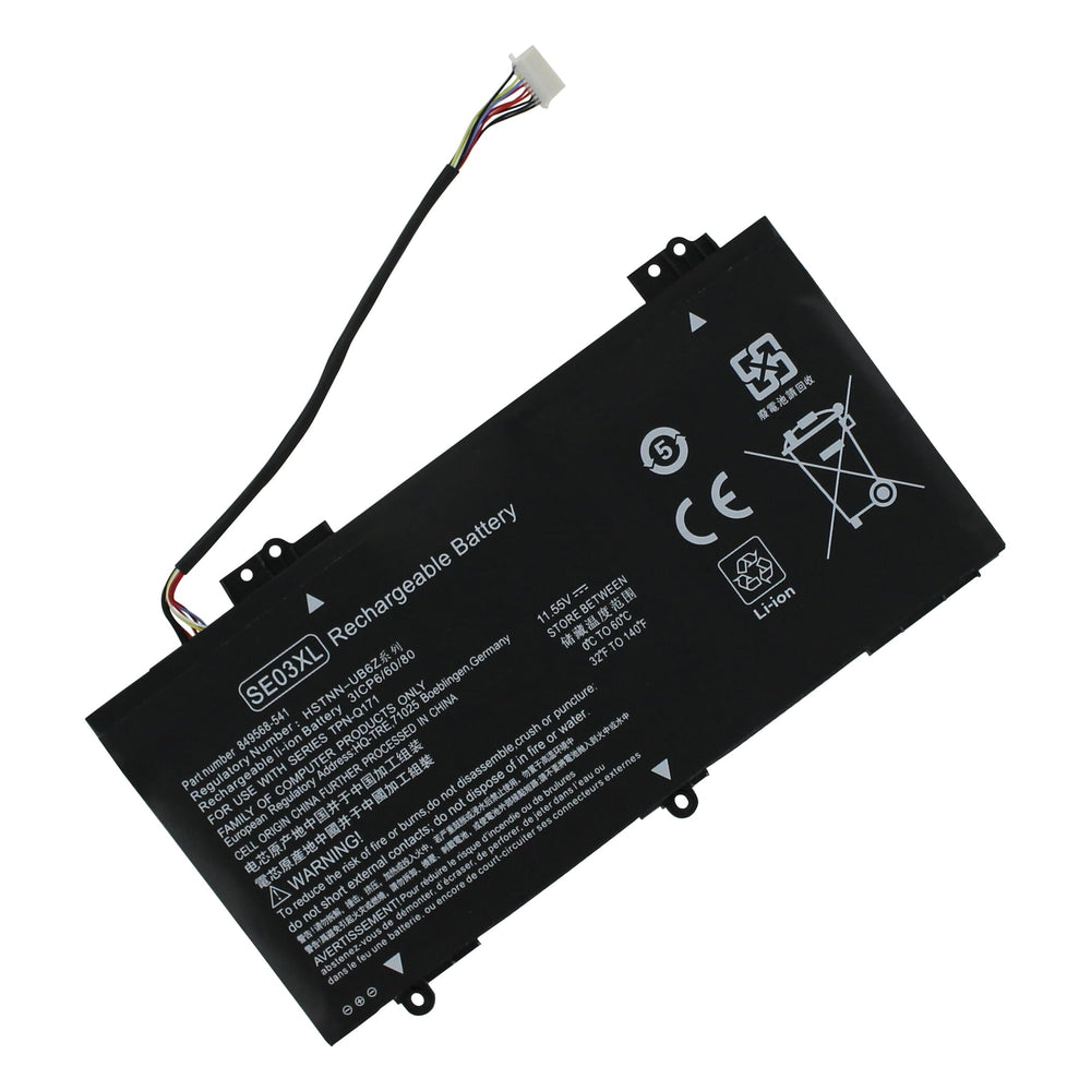 Vervangende laptopaccu 3400mAh