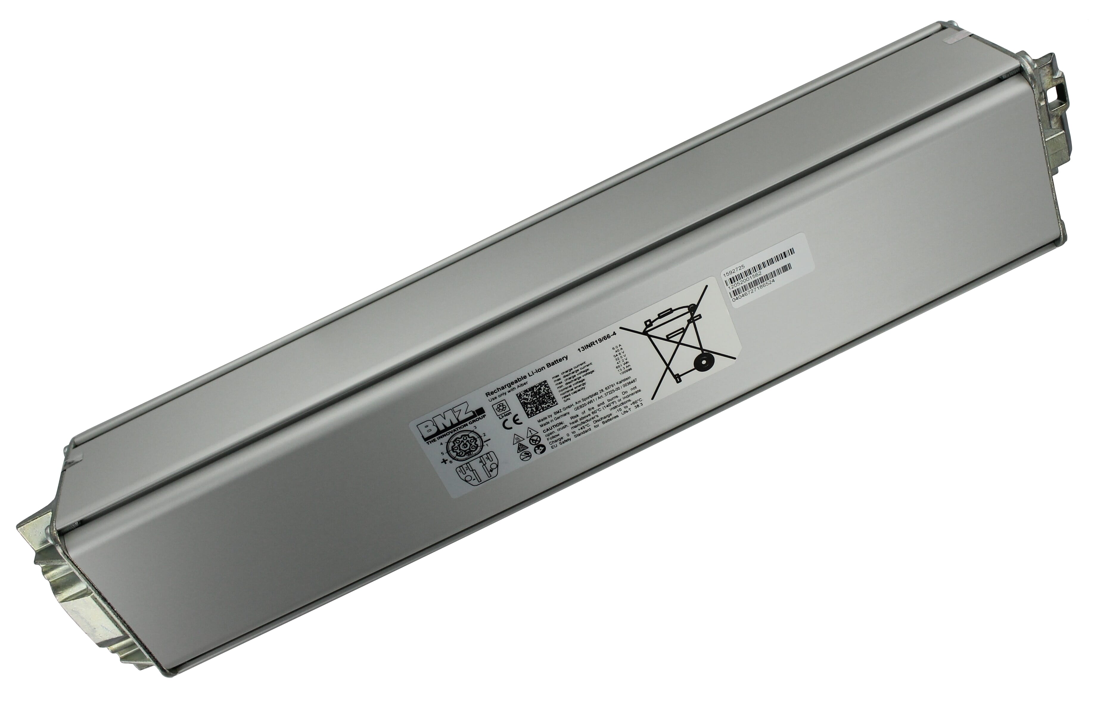 Bmz fietsaccu alber ur-v8 47.2v 13.8ah