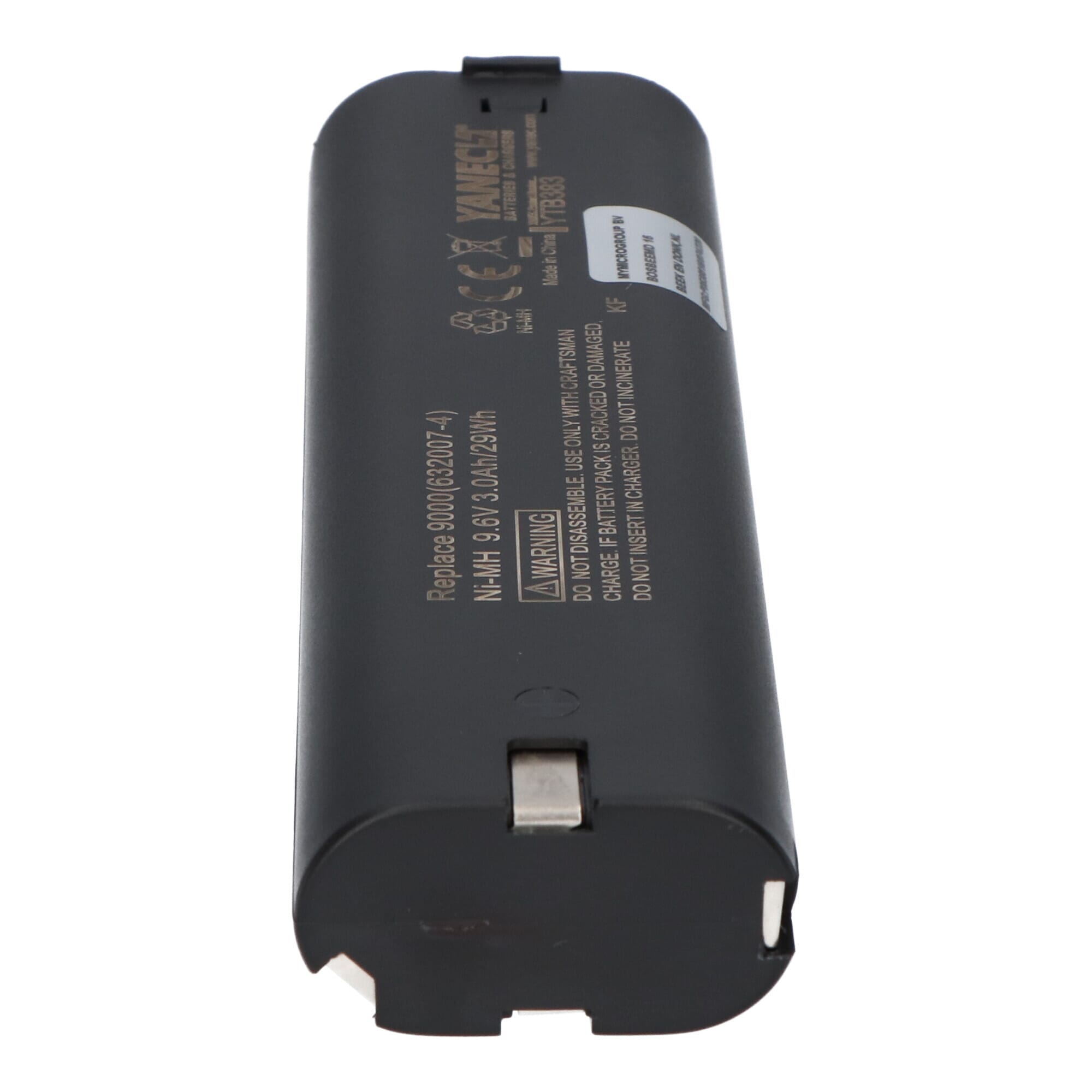 Ryobi yanec gereedschap accu 9.6v 3ah ni-mh voor makita intern