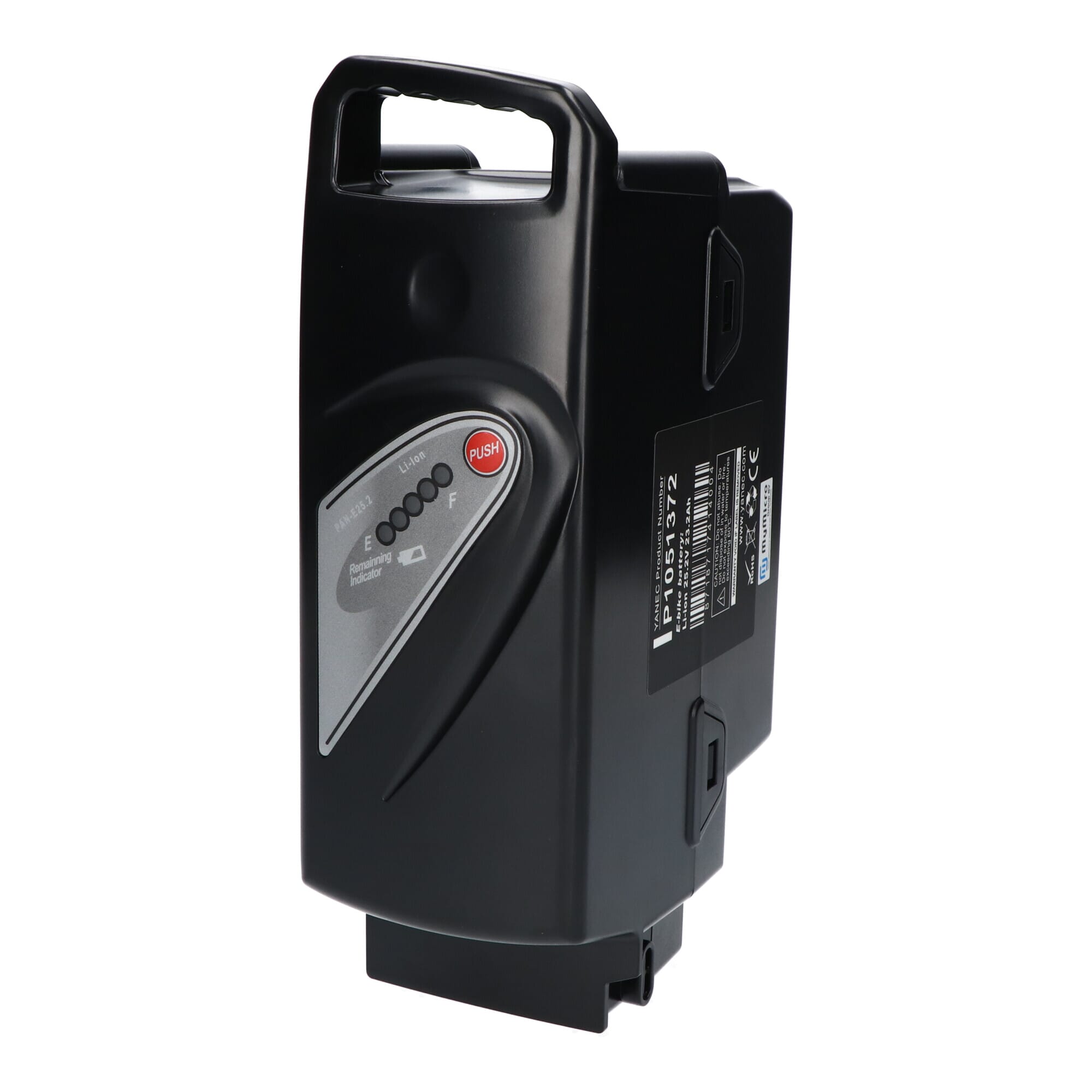 Vervangende Fietsaccu 26V 23,2Ah Zwart