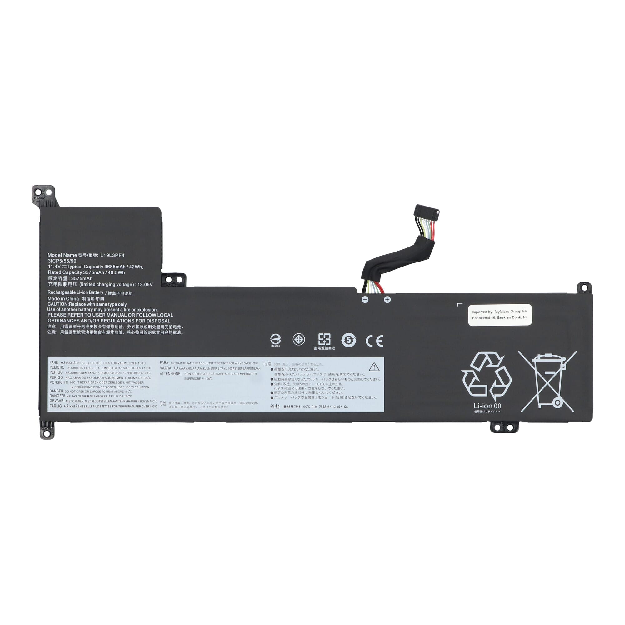 Lenovo laptop accu 3600 mAh