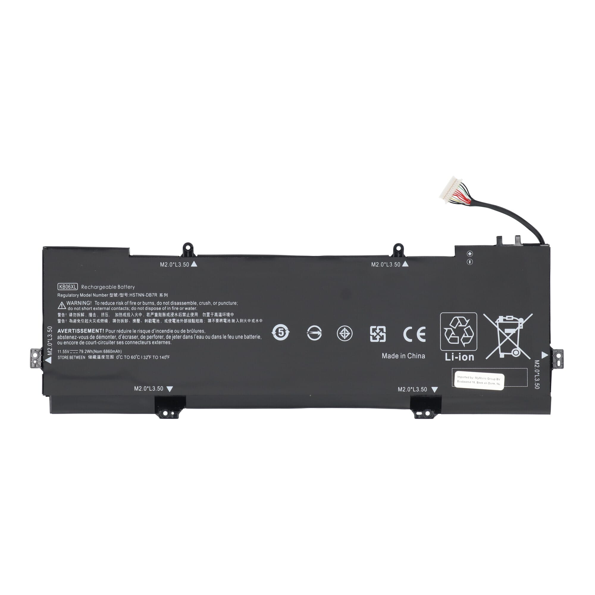 Vervangende onderdelen laptop accu 6700 mAh