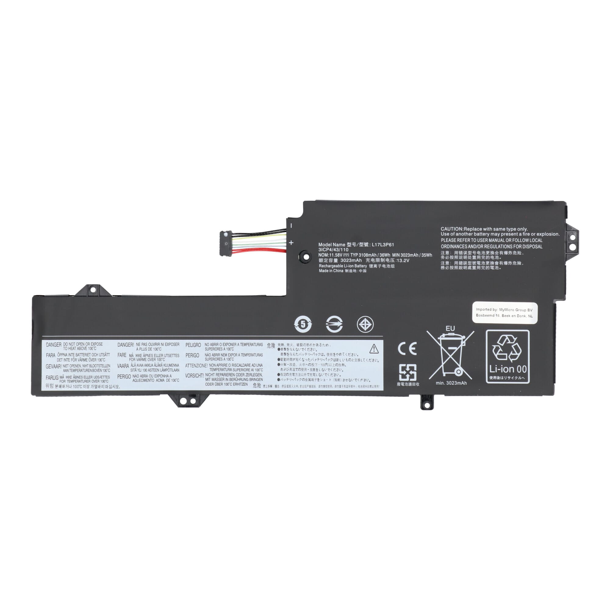 Lenovo laptop accu 3108 mAh