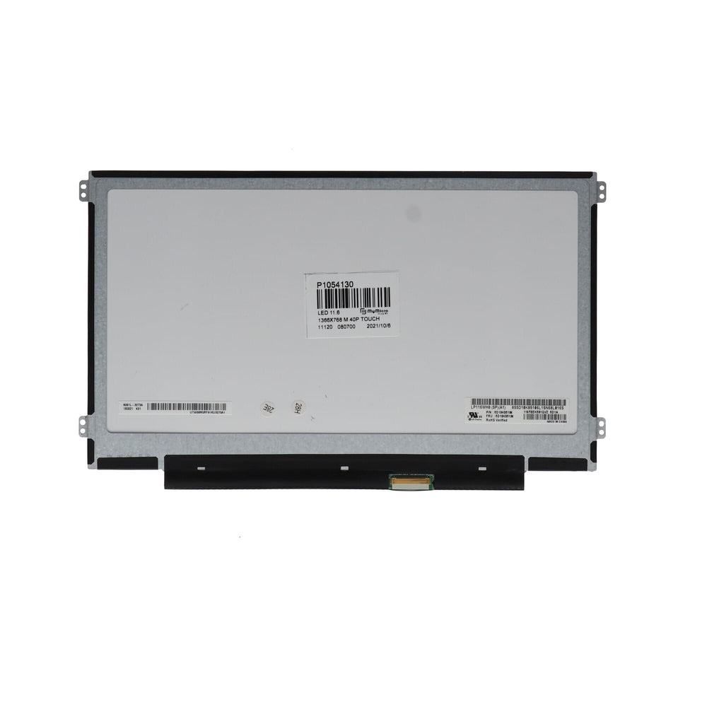 Oem 11,6 inch lcd scherm 1366x768 mat 40pin edp 20mm, touch