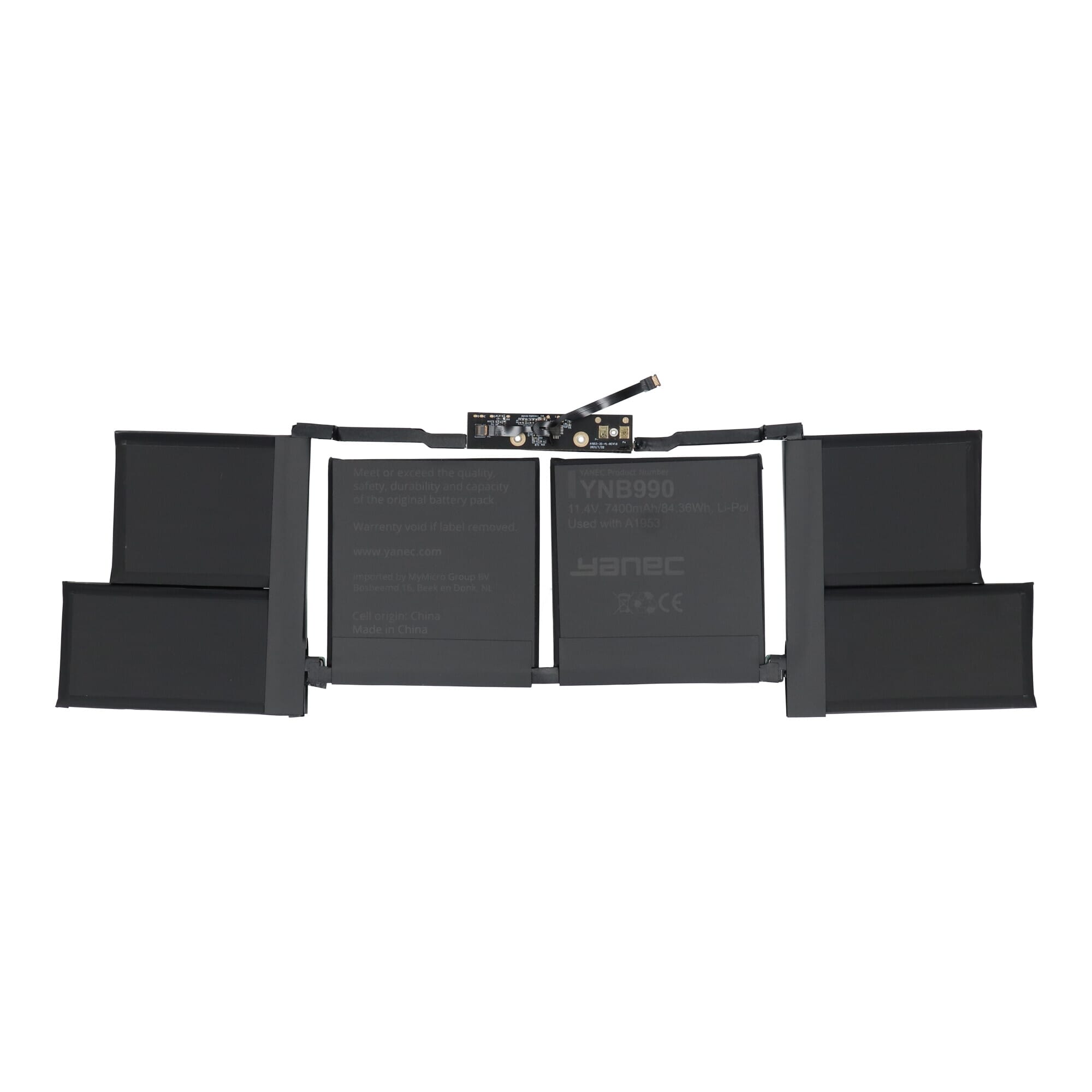 Yanec macbook accu 7400mah