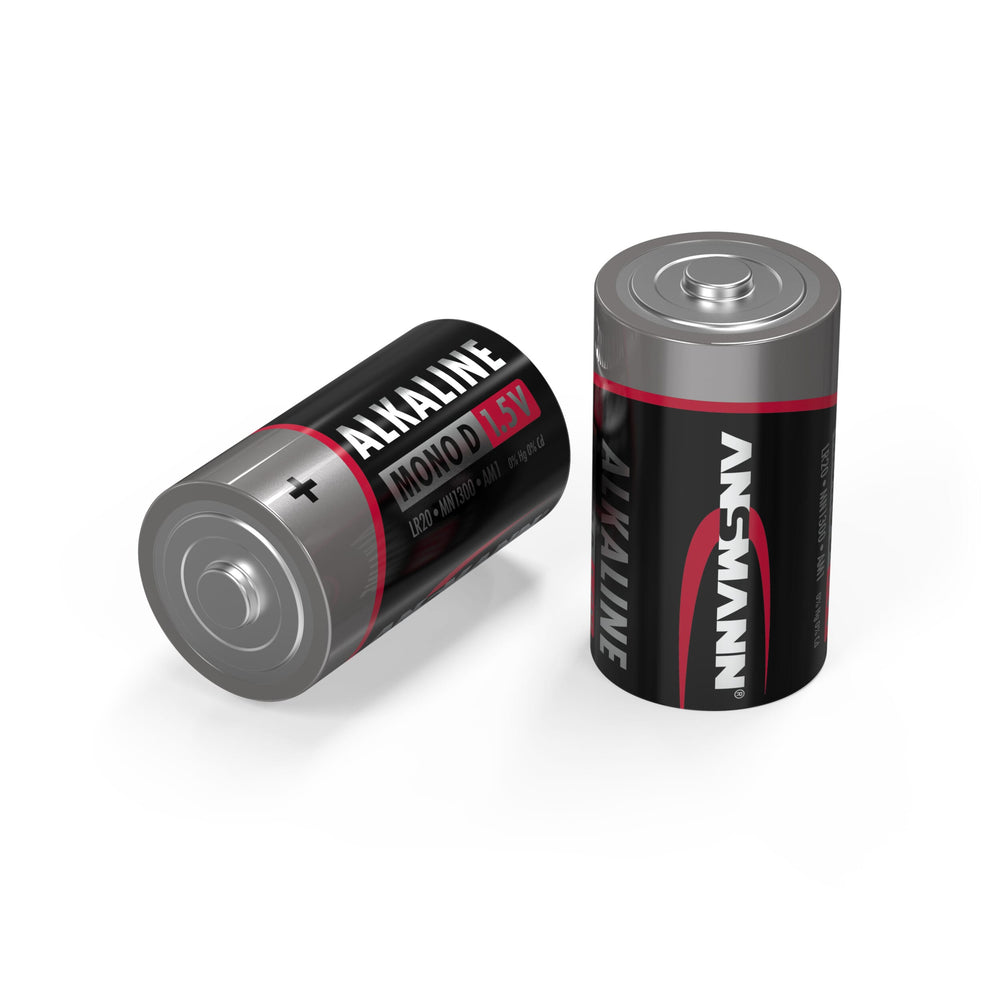 Ansmann alkalische batterij mono d lr20 4 st. krimpfolie