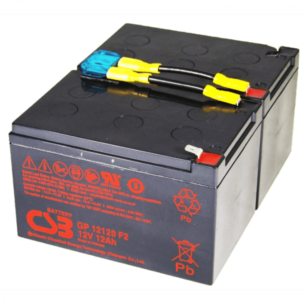 Csb ups batterij vervangingsset rbc6 (incl. kabels)