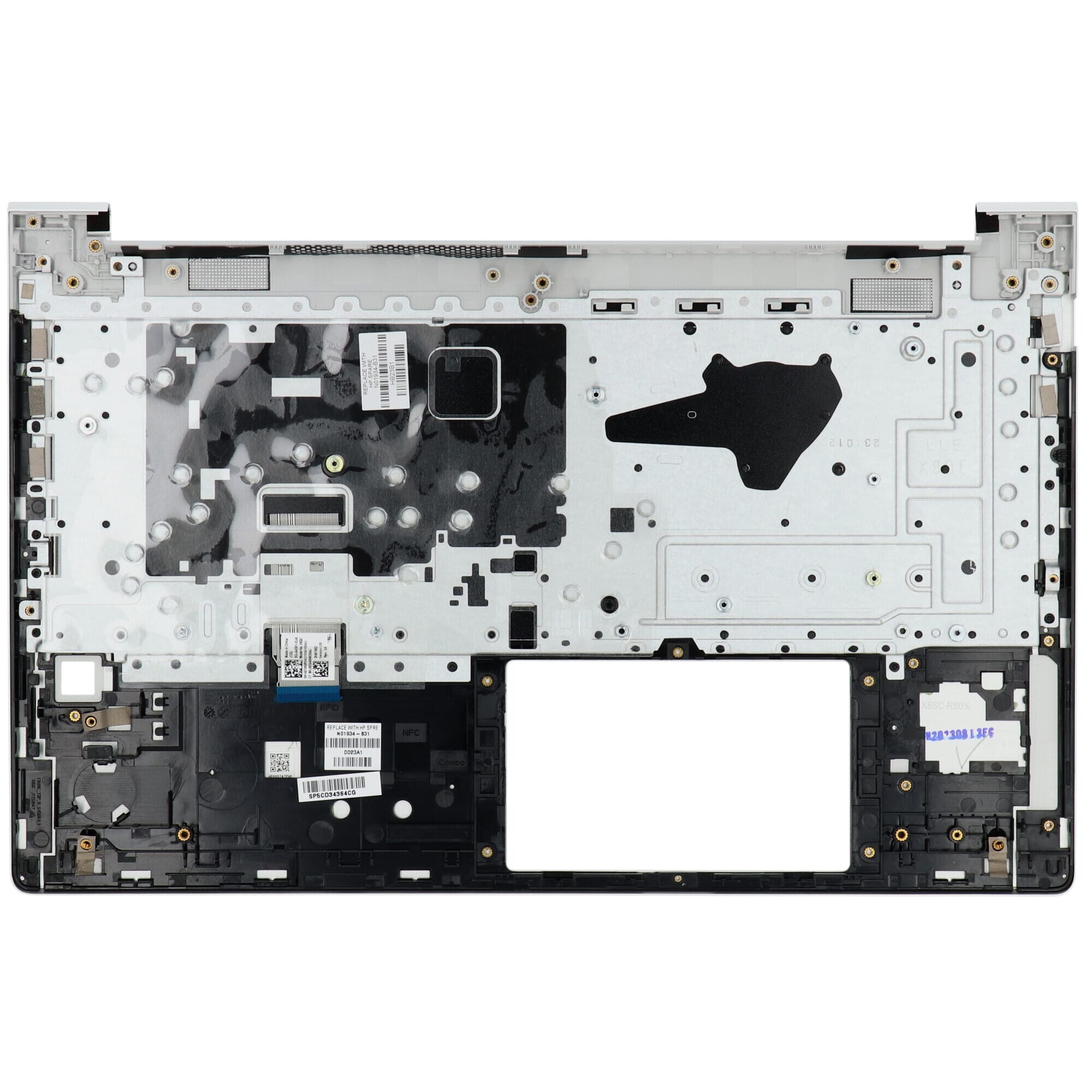 HP laptop toetsenbord qwerty us + bovenklep