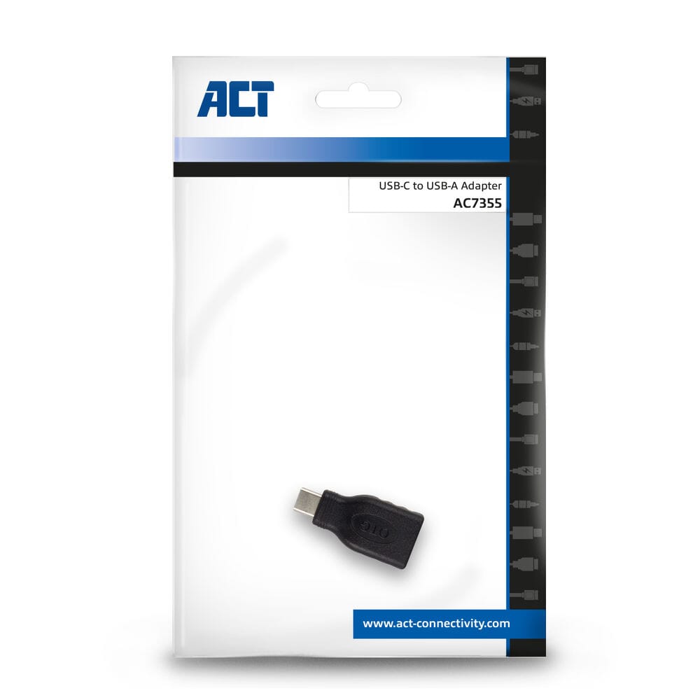 Act usb-c naar usb-a adapter