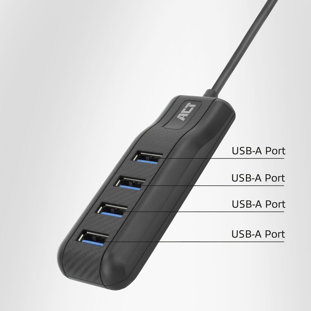 Usb-a hub 3.0, 4-poorts usb-a
