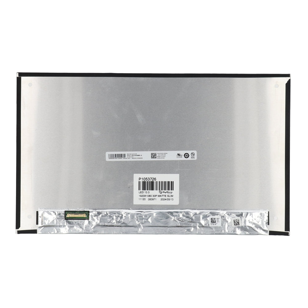 13.3 inch lcd scherm 1920x1080 mat 30pin edp, ips