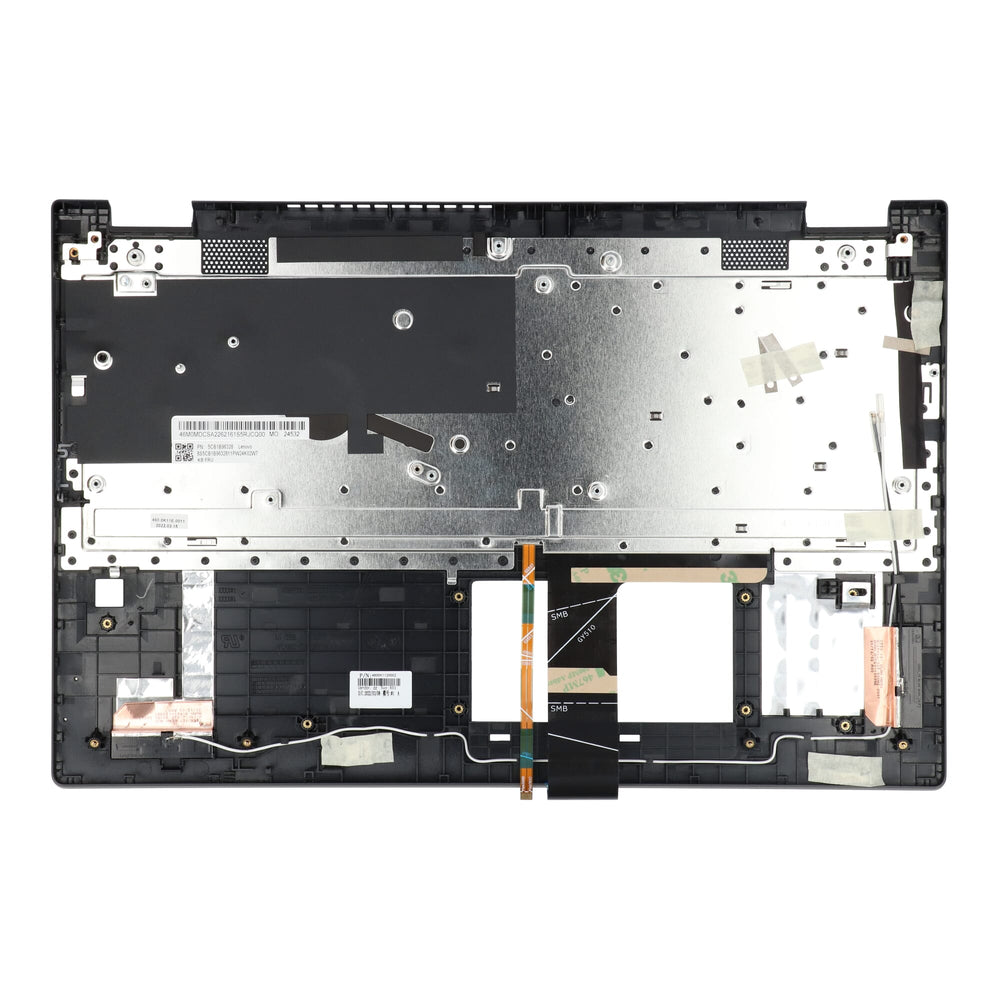 Ty lenovo laptop toetsenbord qwer us + top cover, bl - grijs