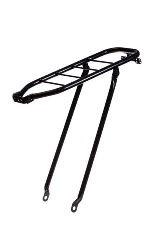 Steco rear rack 28 inch aldo 50cm gloss black 6mm