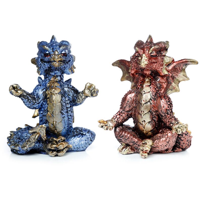 Elements yoga verlichting draak