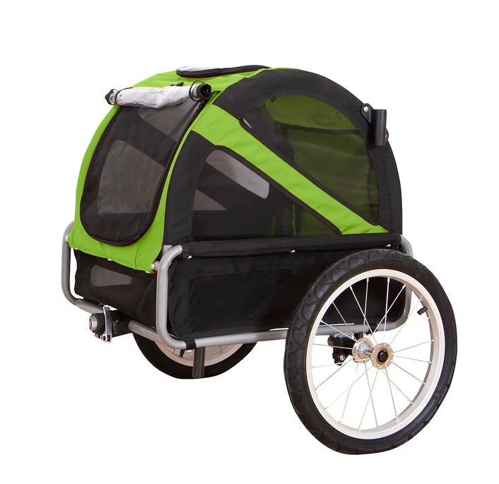 Doggyride hondentrailer mini20 groen cabin only
