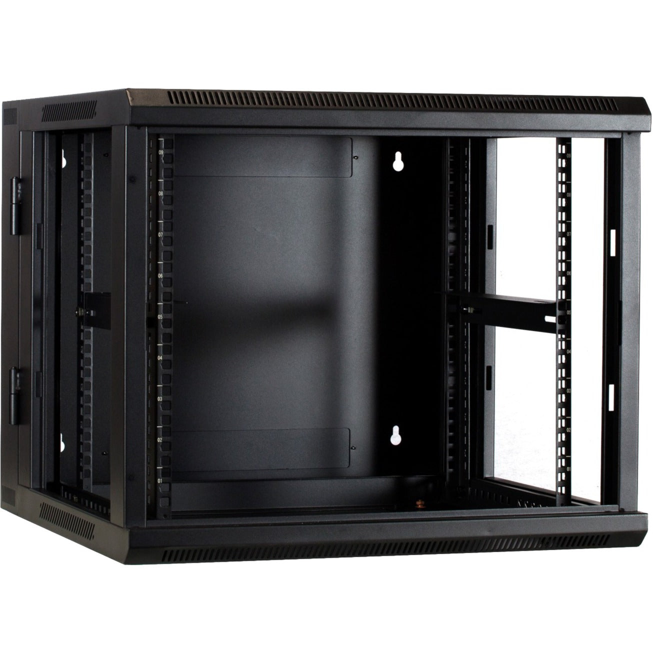 DSI DSI 9U wandkast (kantelbaar) met glazen deurDS6609-D