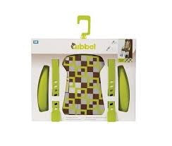 Qibbel Styling Set Luxury Front Seat Checked-green Q517