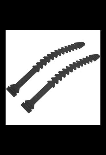 foot straps junior 25 cm noir 2 pièces