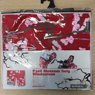 Basil flap voor bobike windscherm bloesem rood 50032