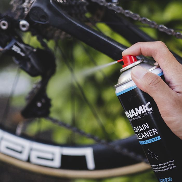 Dynamic chain cleaner high pressure spray 400ml - kettingreiniger spray fiets - krachtige ketting ontvetter