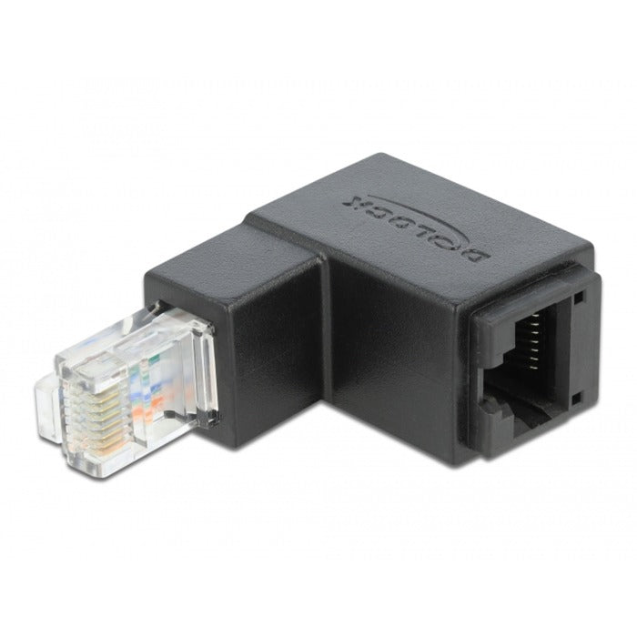 DeLOCK DeLOCK Adapter RJ-45 Cat.6 Stekker > Stopcontact, 90°