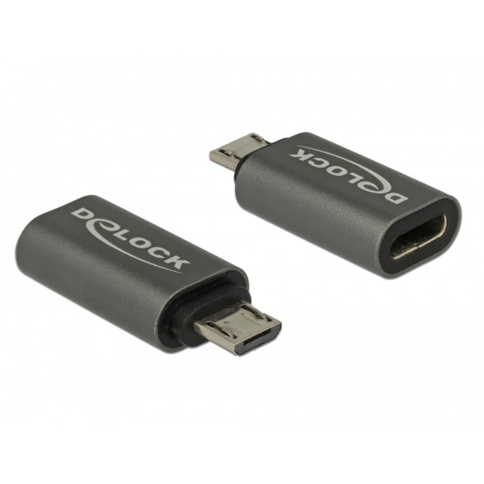 DeLOCK DeLOCK Adapter USB 2.0 Micro-B mannelijk naar USB Type-C 2.0 vrouwelijk