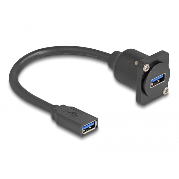 DeLOCK DeLOCK D-Type USB 5 Gbps-kabel Type-A vrouwelijk naar Type-A fe