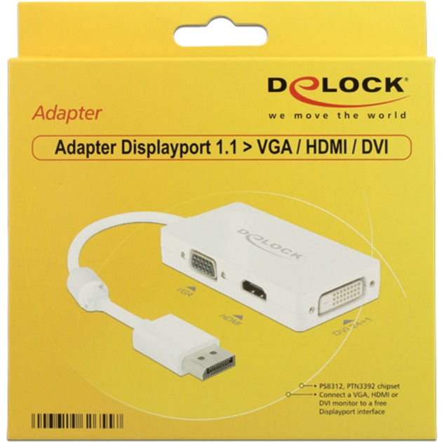 DeLOCK DeLOCK DisplayPort > VGA HDMI DVI