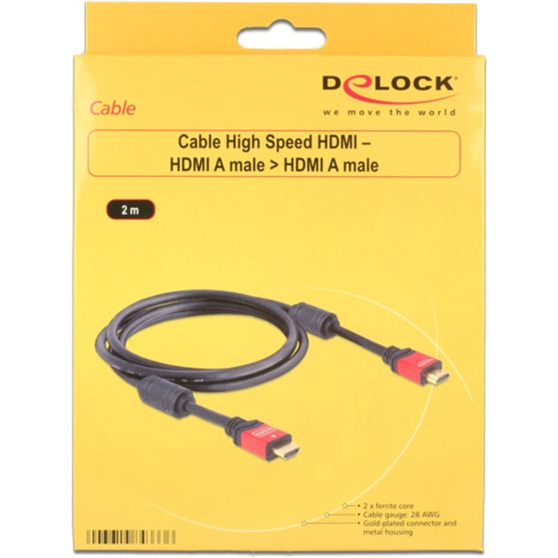 DeLOCK DeLOCK High Speed HDMI – HDMI A mannelijk > HDMI A mannelijk